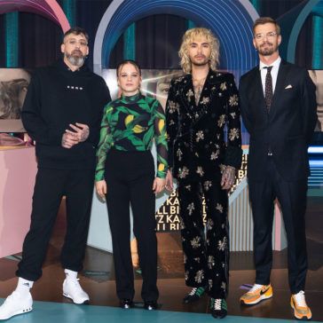 Joko Winterscheidt mit Sido, Bill Kaulitz und Jasna in“Wer stiehlt mir die Show?“ Joko Winterscheidt mit Sido, Bill Kaulitz und Jasna in“Wer stiehlt mir die Show?“