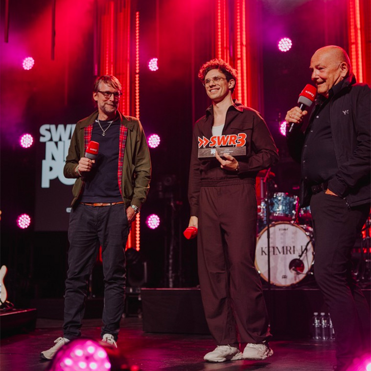 Sänger Kamrad gewinnt SWR3 New Pop Award