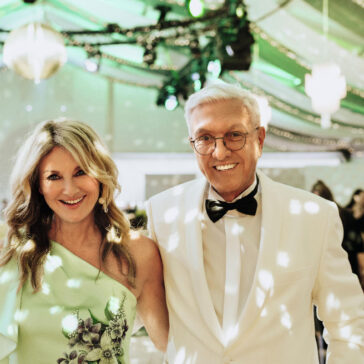 Frauke Ludowig moderiert Marc Cain Gala für 80. Geburtstag von Helmut Schlotterer