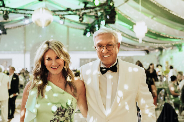 Frauke Ludowig moderiert Marc Cain Gala für 80. Geburtstag von Helmut Schlotterer Frauke Ludowig moderiert Marc Cain Gala für 80. Geburtstag von Helmut Schlotterer